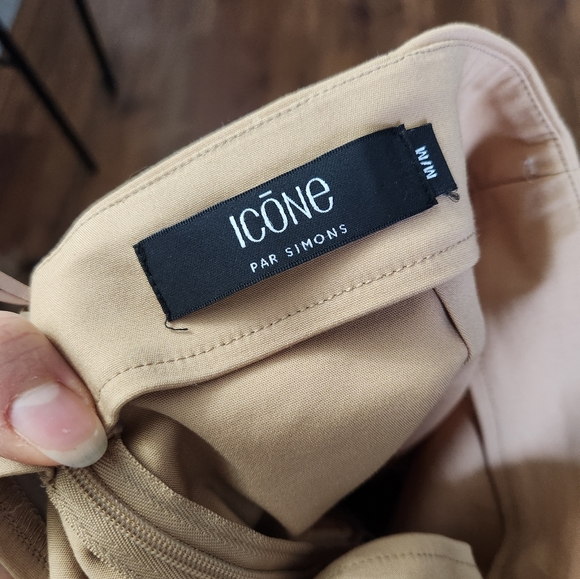 NWOT - Simons Icone | Contour Midi Pencil Skirt with Slit, Medium, Camel… - Picture 4 of 4